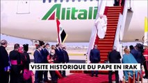 Le pape François est arrivé en Irak