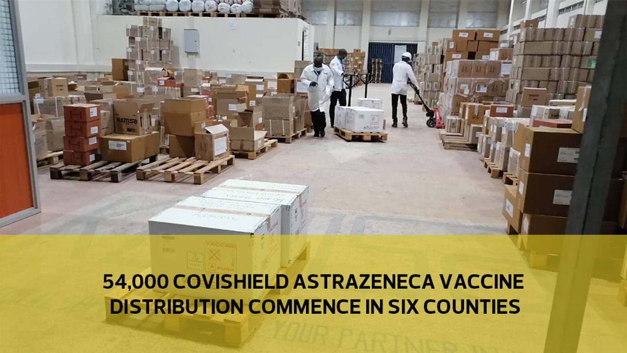 54,000 Covishield AstraZeneca vaccine distribution commence in six counties