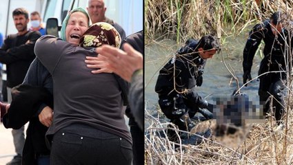 Askerden yeni gelen gencin cansız bedeni su kanalında bulundu, acılı anne sinir krizi geçirdi