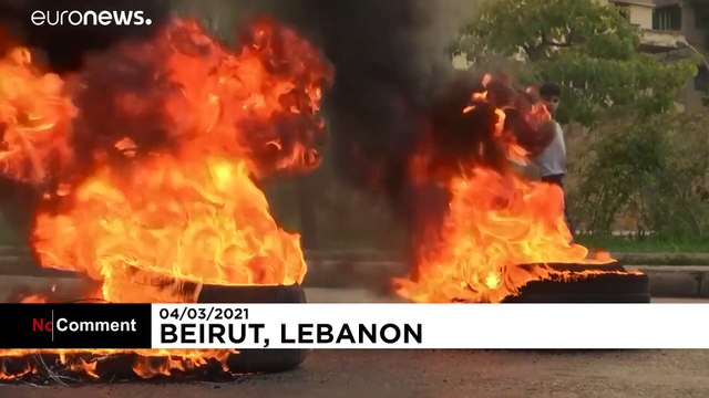 Жители Ливана протестуют против бедности