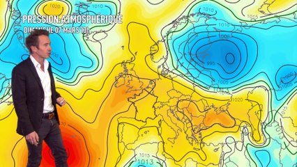 Bulletin météo pour le lundi 8 mars 2021