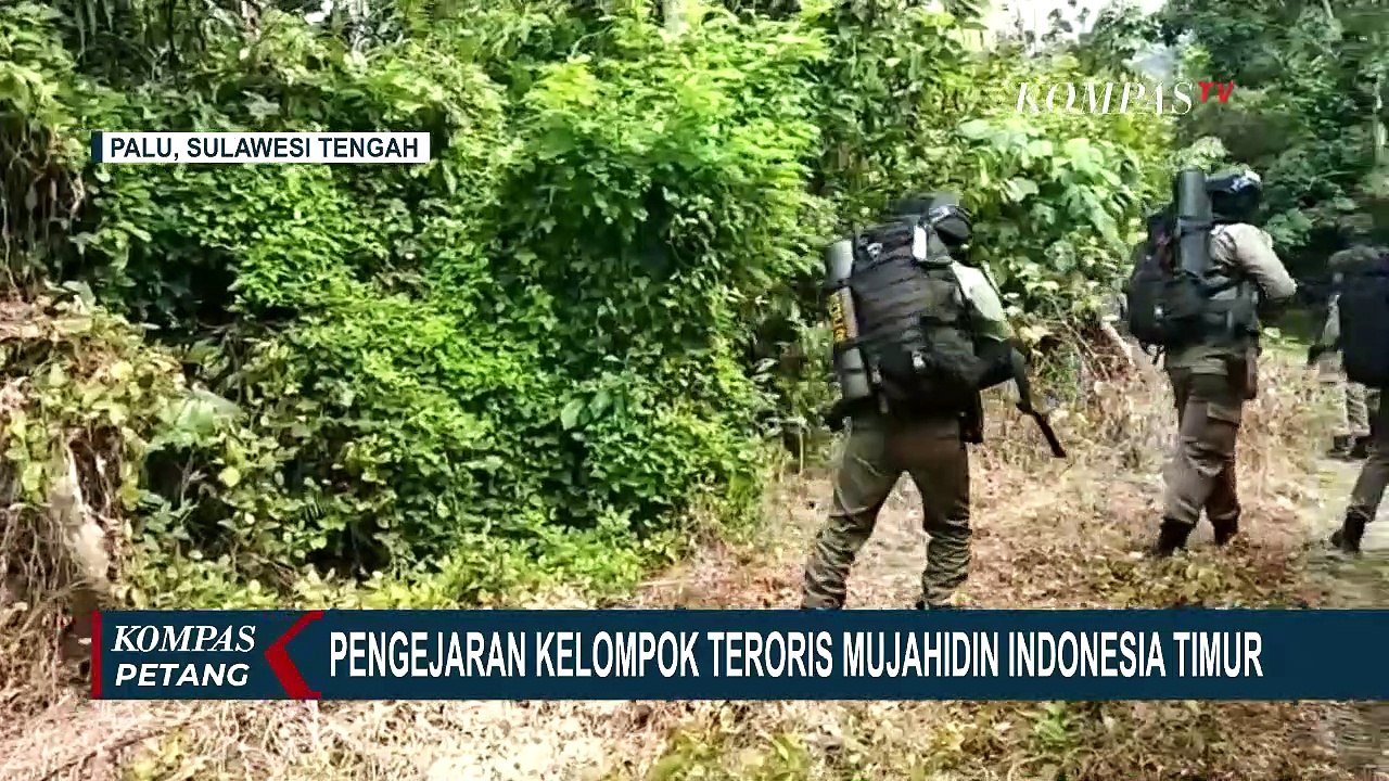Video TNI-Polri Kejar Kelompok Teroris MIT Via Darat dan Udara