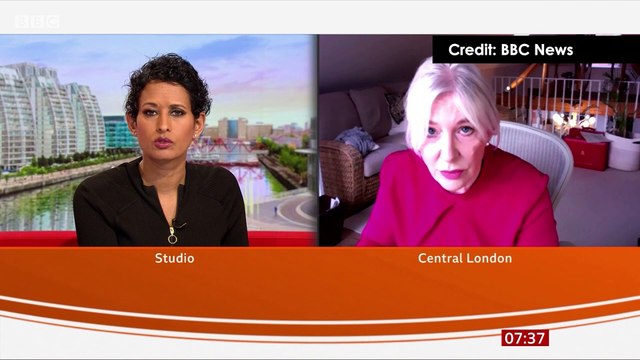 Nadine Dorres defends 1% pay rise for NHS nurses as pleasant surprise