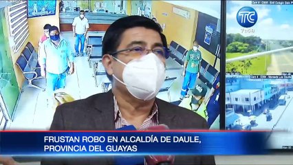 Intentan robar instalaciones de alcaldía de Daule