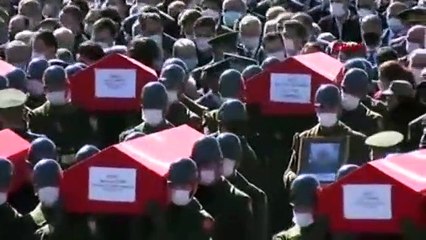 Bitlis şehitlerini devletin zirvesi uğurladı