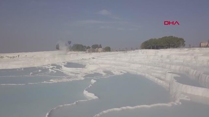 DENİZLİ Pamukkale'de esnafın 'normalleşme' sevinci