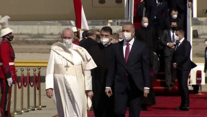 El papa Francisco llega a Irak en una visita histórica