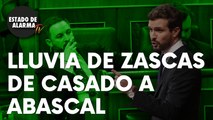 ¡LLUVIA DE ZASCAS! CASADO le envía un serio RECADO  a ABASCAL: “¡TARDE!”