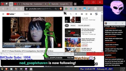 Pauls UFO video Topics - MUFON messed up capturing PROOF of TR3b and Greys in 2010]-OT Chan Live#366-Pt2