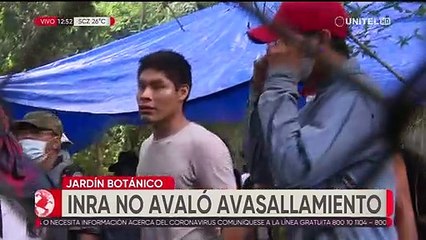 Avasalladores se comprometen a dejar predios del Jardín Botánico