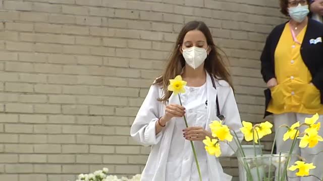 No fuisteis números , el homenaje del Gregorio Marañón a las víctimas de la covid