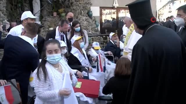 Son dakika haberleri | - Papa Francis, Bağdat'taki Süryani Katolik Kilisesi'ni ziyaret etti- Papa Francis: Şiddet, savaş, nefret ve kan dökmek dinle bağdaşmıyor