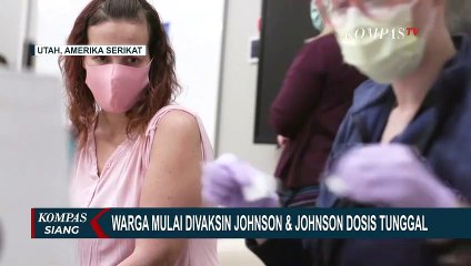 Warga AS Mulai Divaksin Corona Buatan Johnson & Johnson Dosis Tunggal