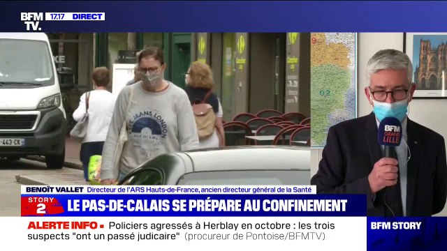 Sur 800 lits de réanimation, nous avons 700 lits occupés dont 400 par le Covid-19 , annonce le directeur de l'ARS Hauts-de-France