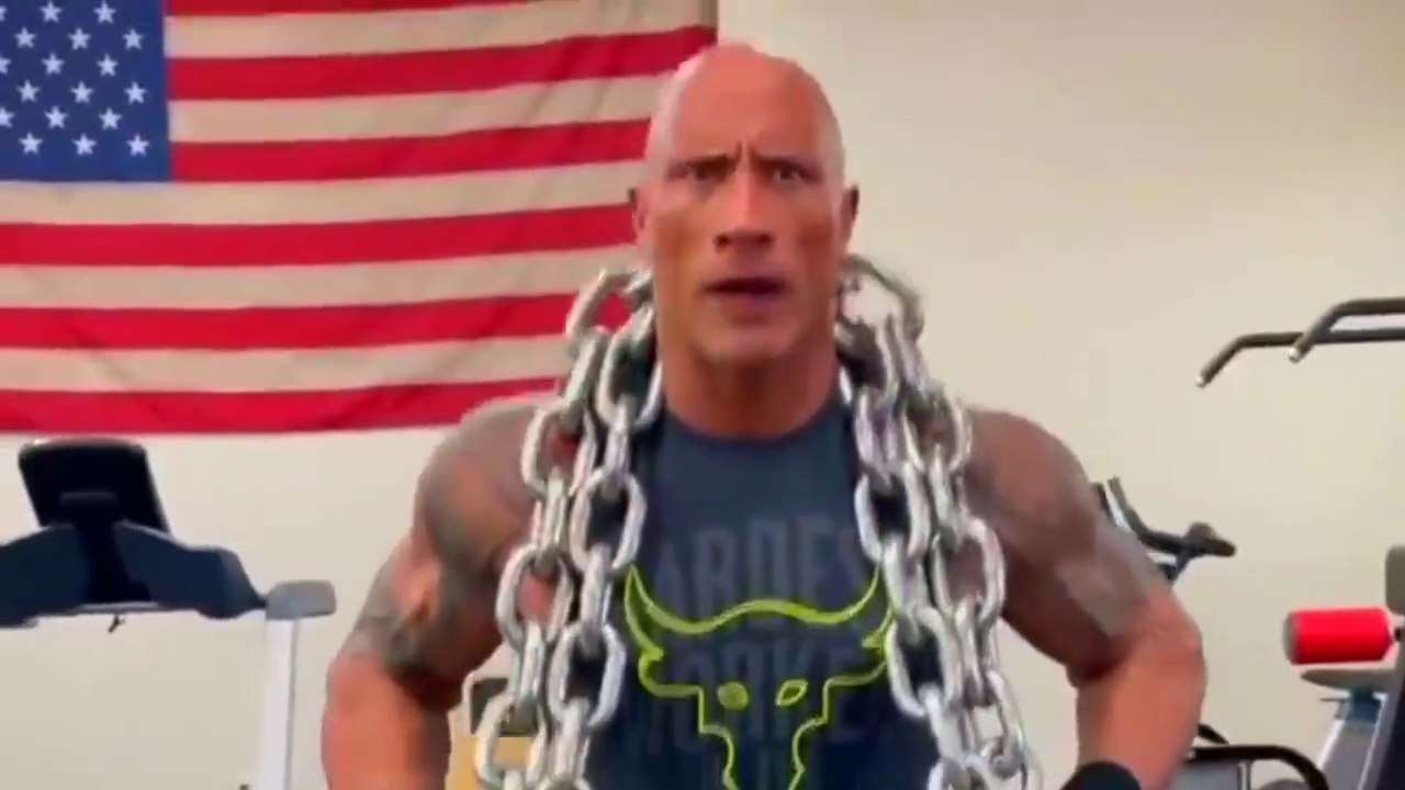 THE ROCK - GET TO WORK 2021 - DWAYNE JOHNSON M.   2021