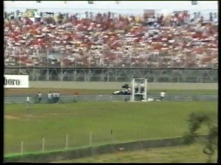 F1 Brasile 2001 - Jos Verstappen tampona Juan Pablo Montoya