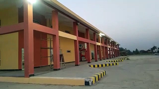 5 एकड़ में बना है 40 बस खड़े करने की छमता वाला अयोध्या धाम बस स्टेशन