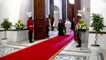 Irak harap olduktan sonra Papa'dan ziyaret!