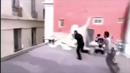 Cameraman, un métier à haut risque... Tournage de film d'action