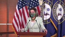 Pelosi responds to QAnon conspiracy theory that today is Trump's inauguration
