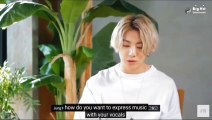 [ENG SUB] BTS - 'BE-hind Story' Interview part 1