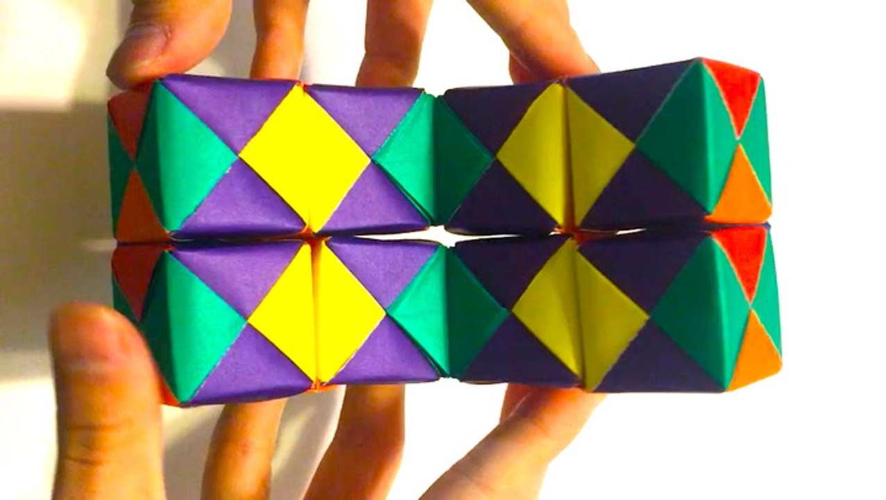 Artist creates intricate origami designs that change shapes