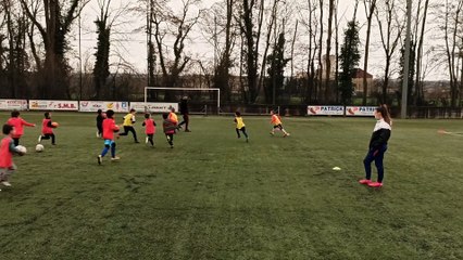 Entraînement école de foot