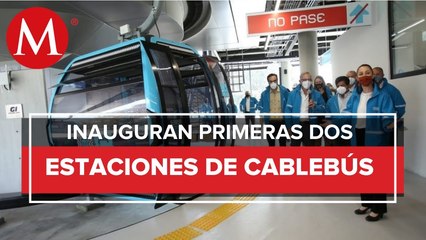 Video herunterladen: CdMx inaugura dos estaciones de Línea 1 del Cablebús; darán servicio gratis por un mes