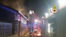 Misilmeri (PA) - Incendio in una villetta (05.03.21)