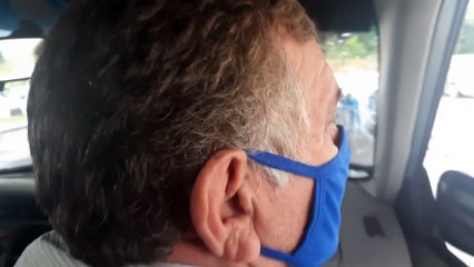 Meu pai, Antônio Machado de Brito, recebe a primeira dose da Astrazeneca contra a Covid-19