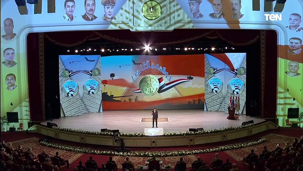 الفنان محمد فراج يبدع في كلمته خلال "الندوة الت...