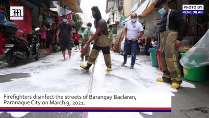 WATCH: Covid Disinfection