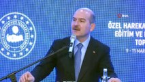 İçişleri Bakanı Süleyman Soylu, Özel Harekat Başkanlığı Birim Amirleri Eğitim ve Koordinasyon Toplantısı'nda konuştu