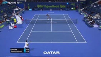 Doha - Bautista Agut s'impose d'entrée