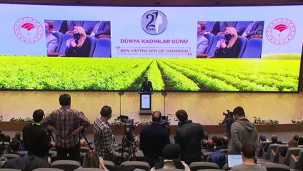 ANKARA - Pakdemirli: 'Kadın varsa emek var, üretim var, tarım var, hayvancılık var'