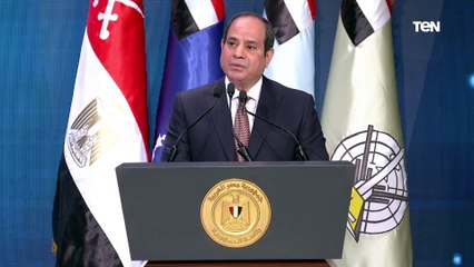 الرئيس السيسي التاريخ سيتوقف احتراما وإجلالا امام ما يقدمه شهداء مصر من بطولات وتضحيات