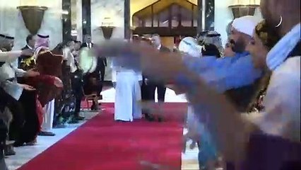 Iraqi dancers welcome a peace-seeking Pope Francis to Baghdad