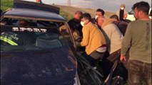 Son dakika haberi | Adıyaman'da iki otomobil kafa kafaya çarpıştı: 1'i ağır 3 yaralı