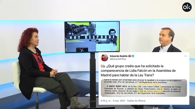 Lidia Falcón: Dejé mi piel y mis huesos y ahora se burlan de mí los nuevos señoritos de la izquierda