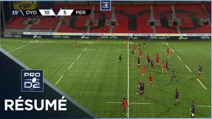 PRO D2 - Résumé Oyonnax Rugby-USA Perpignan: 28-35 - J22 - Saison 2020/2021