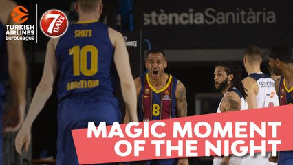 7DAYS Magic Moment of the Night: Adam Hanga, FC Barcelona