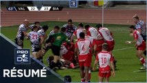 PRO D2 - Résumé Valence Romans Drôme Rugby-Biarritz Olympique: 22-44 - J22 - Saison 2020/2021