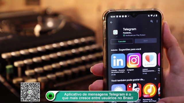 Aplicativo de mensagens Telegram é o que mais cresce entre usuários no Brasil