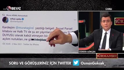 Ağırel'e kardeşim diyen Orhan Aydın'ın skandal tweetleri!