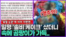 ‘표절 논란’에 이어 이번엔… ‘솔비 케이크’ 샀더니 속에 곰팡이가 가득