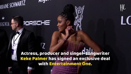 Keke Palmer Signs Overall Television Deal With Eone
