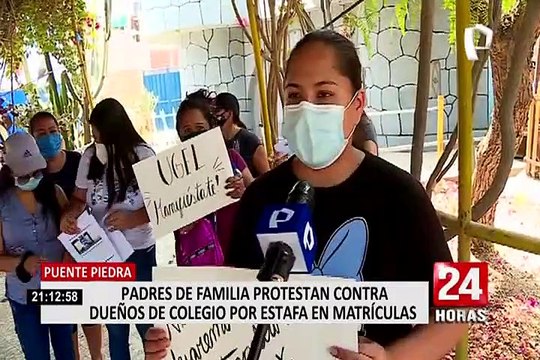 Puente Piedra: padres de familia denuncian presunta estafa por parte de colegio