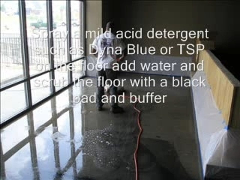 DIY Concrete Staining