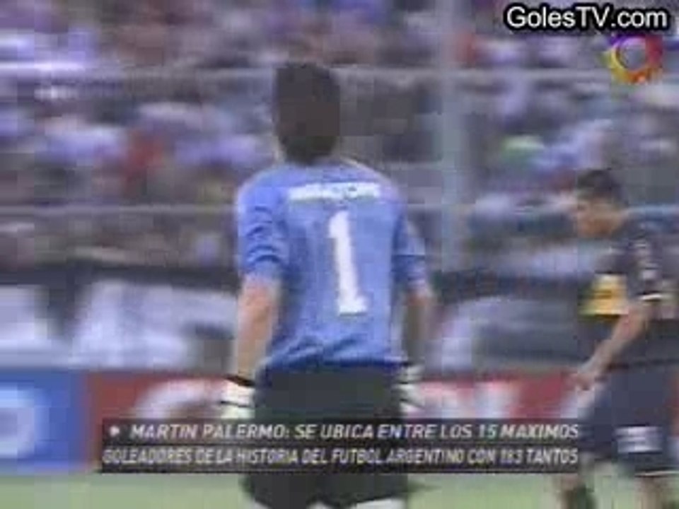 San Martin San Juan 0-2 Boca Juniors (0-2 Palermo)