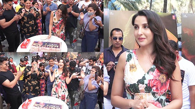 Nora Fatehi Celebrates 1 Billion Views Of Dilbar On YouTube